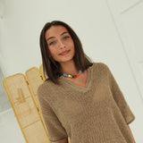 Crowley Knit Top - Khaki