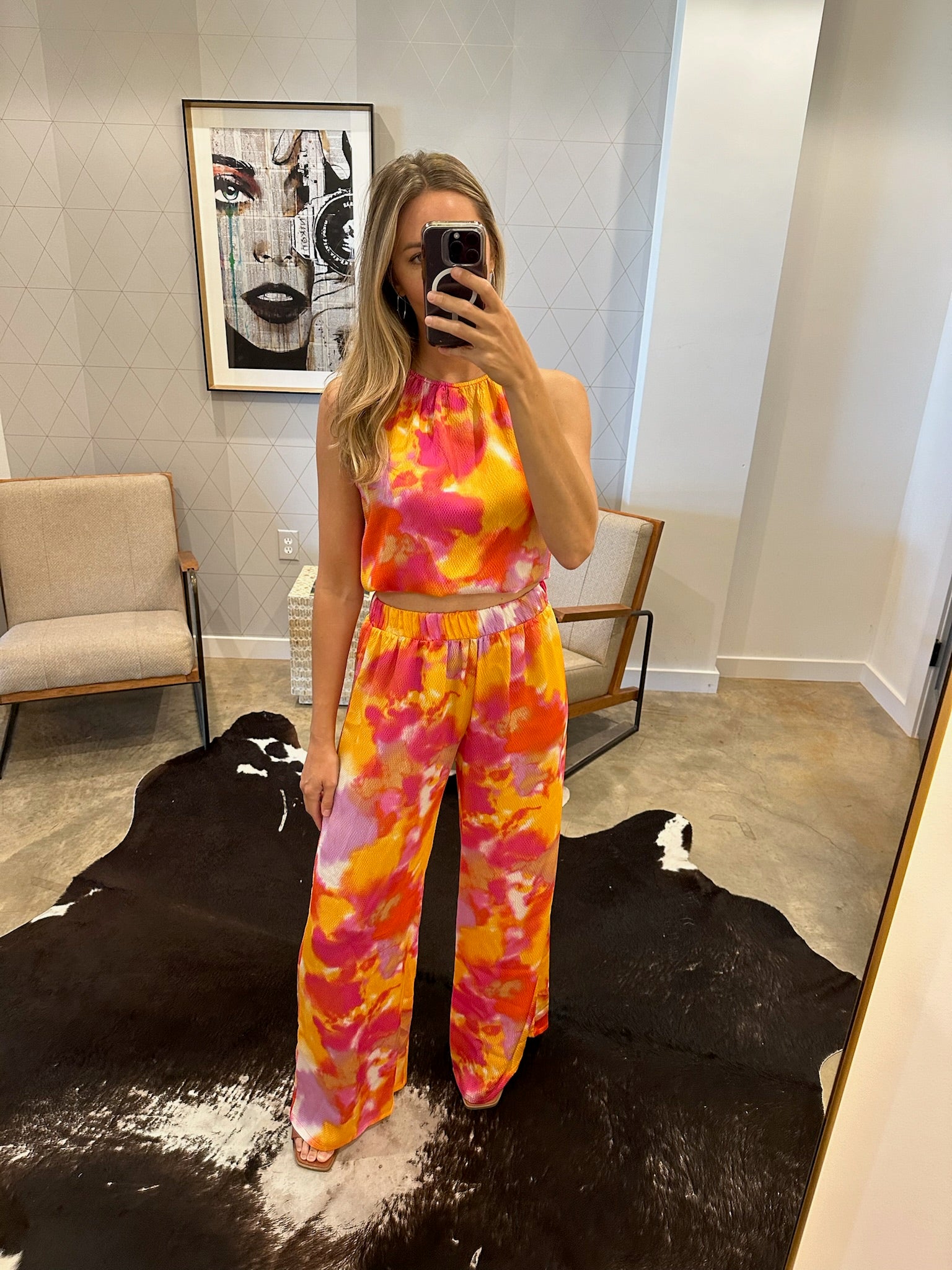 Living On Sunsets Wide Leg Pants