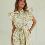 Cobblestone Roads Mini Dress