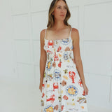 Bisque Midi Dress