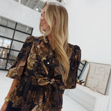 Moonlit Autumn Blouse