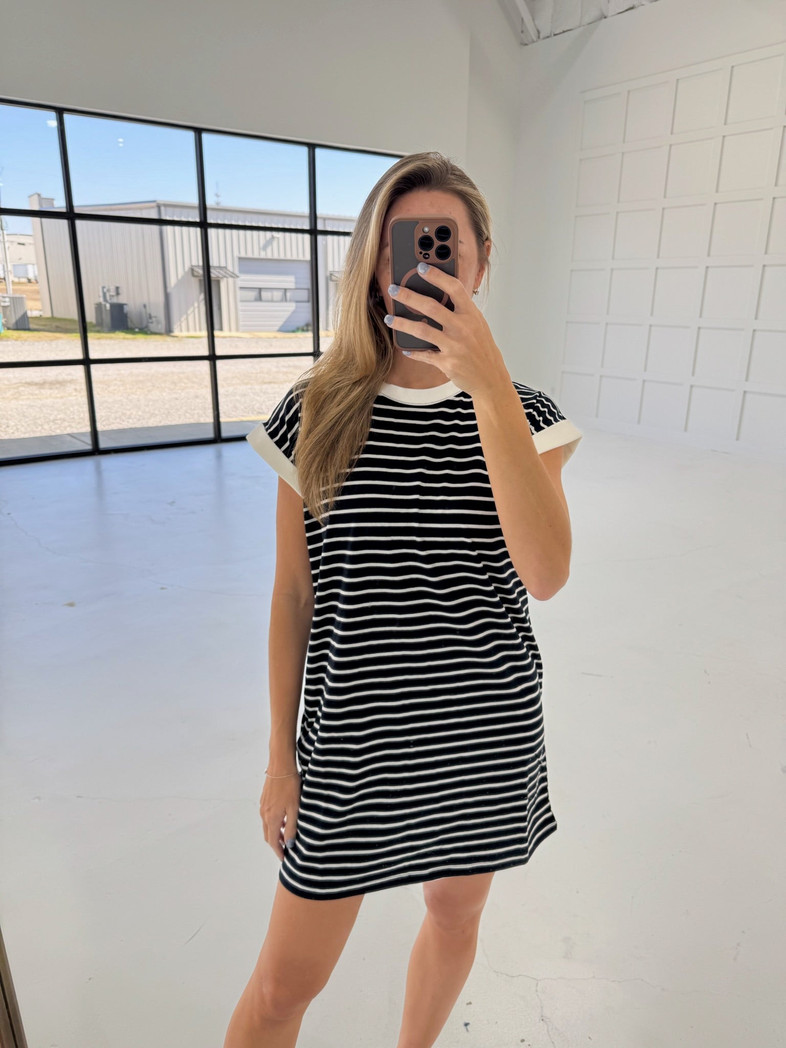 Agenda Is Comfort Dress - Black