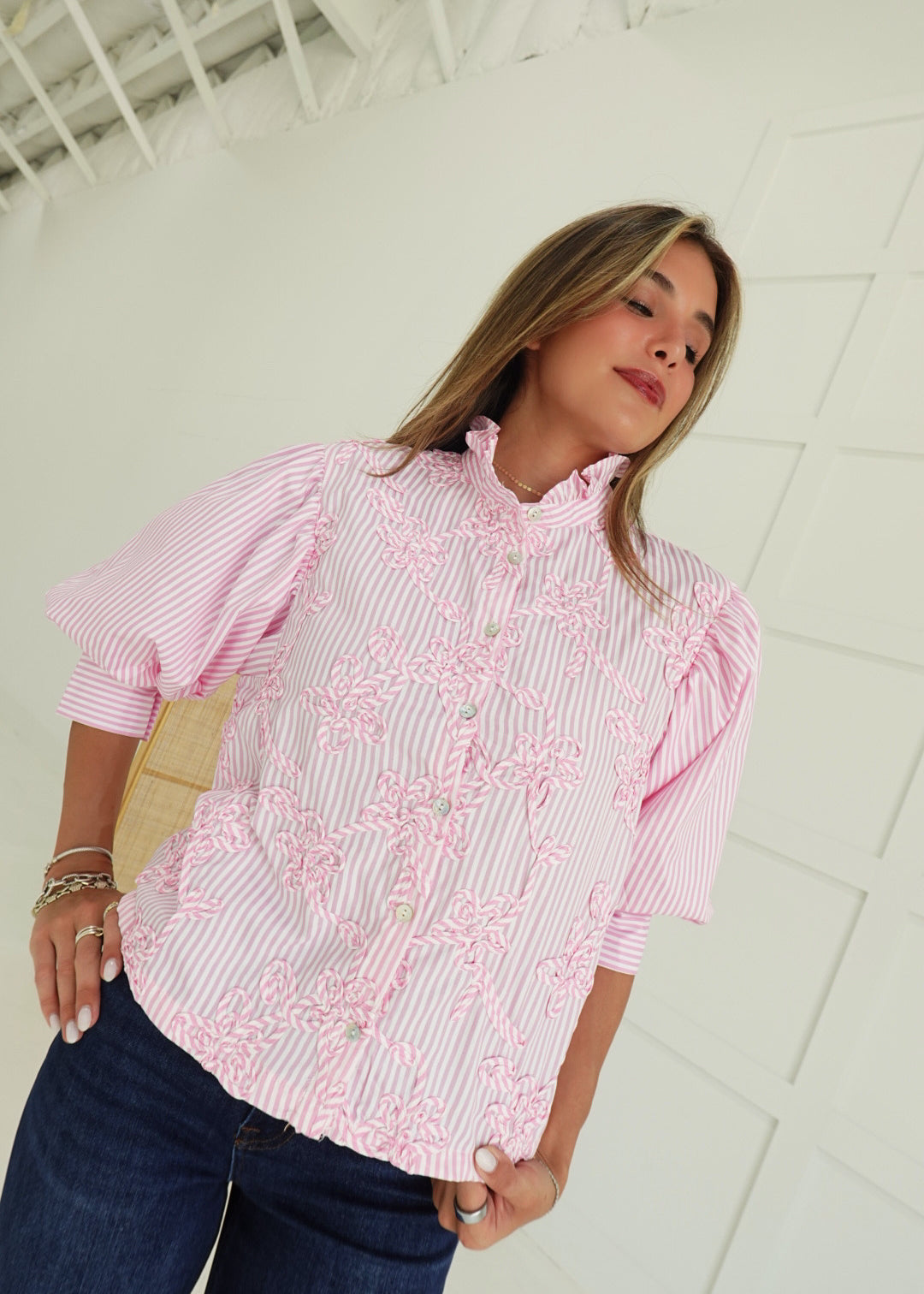 Celia Blouse - Pink