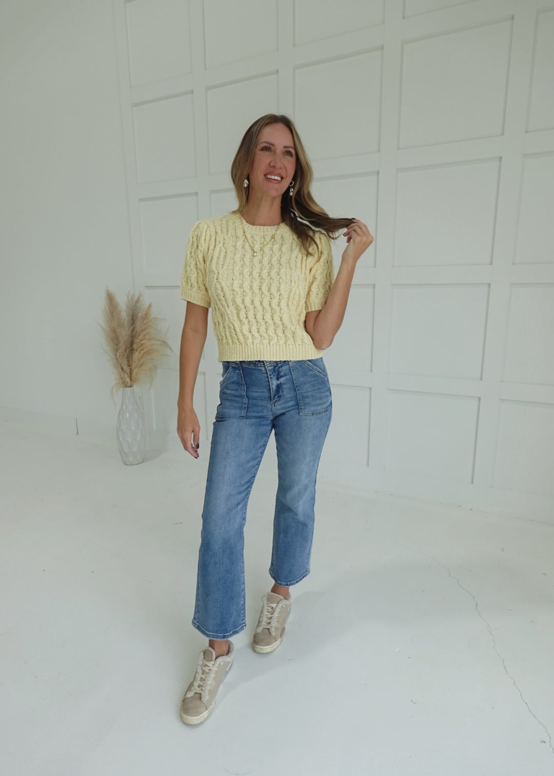 Polina Patch Pocket Jeans