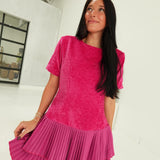 Carney Mini Dress - Hot Pink