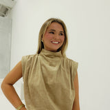 Smooth Talkin' Top - Taupe