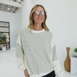 Cutting Corners Knit Top - Ivory