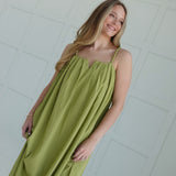 Lanie Midi Dress - Kiwi