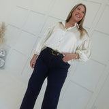 Pride of Me Blouse - Ivory