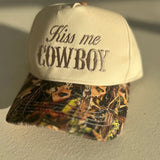 Kiss Me Cowboy Trucker Hat