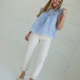 Unforgettable Eyelet Top