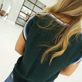 Smithers Contrast Top - Hunter