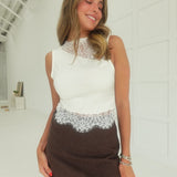 Silas Lace Blouse Top