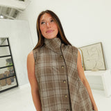 Amherst Plaid Top