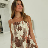 Celeste Midi Dress - Mocha