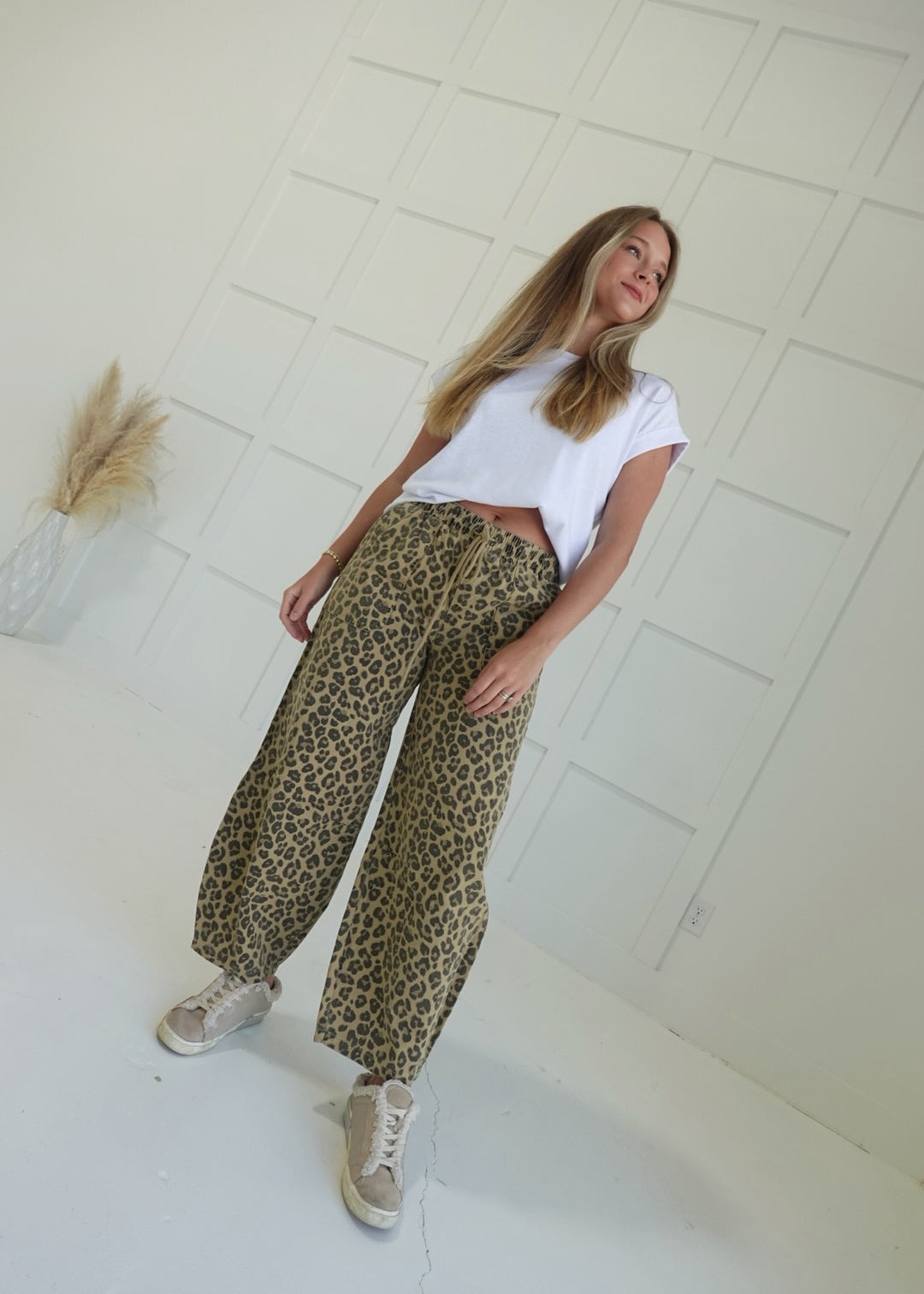 Luna Leopard Pants