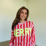 Neon & Merry Pullover