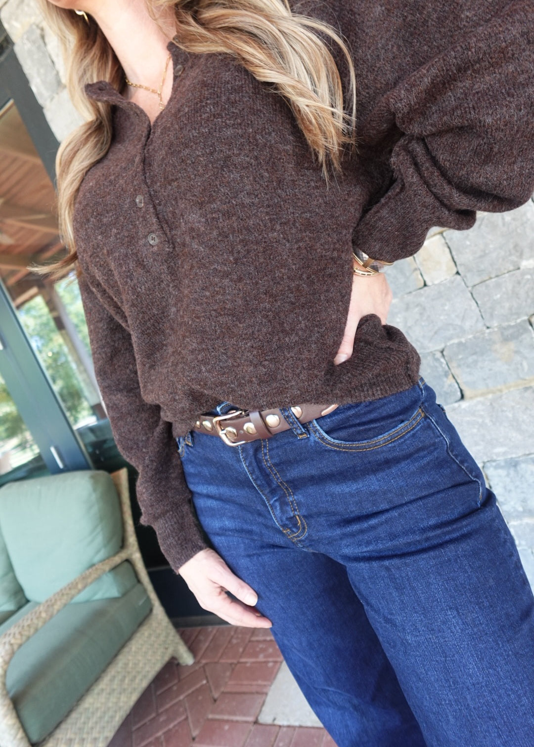 'Ber' Months Sweater - Brown