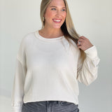 Knit Your Own Top- CREAM