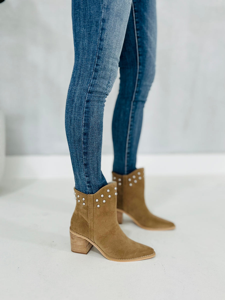 Bring It Bootie- Dk Taupe