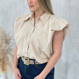 Leah Top - Cream