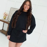 Jump To It Pullover - Black