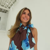 Marigold Mini Dress - Brown