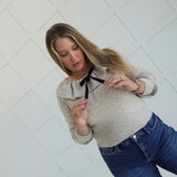The Peasant Sweater Top