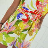 Tropics Belted Romper