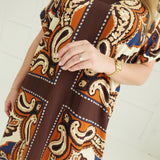 Moira Printed Maxi Dress