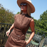 Janine Belted Mini Dress