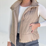 Cold Front Vest - Taupe