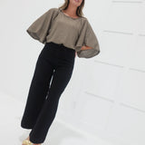 Glitz or Glam Top - Mocha