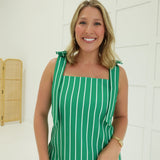 Camilia Mini Dress - Green
