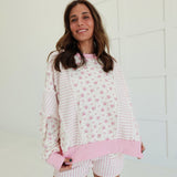 Ditsy Delight Pullover Top