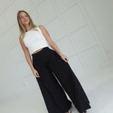 Your Atypical Palazzo Pants - Black