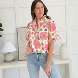 Dahlia Top - Pink