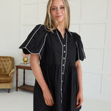 Sisco Mini Dress - Black