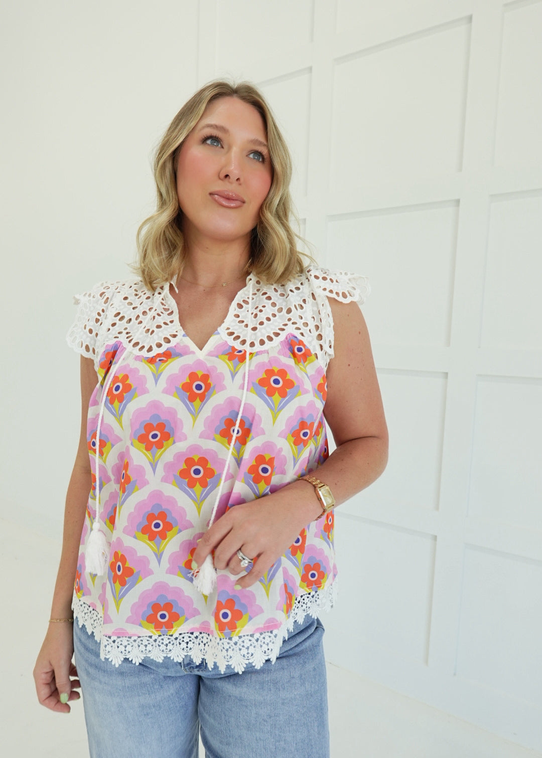 Southern Charm Top - Pink