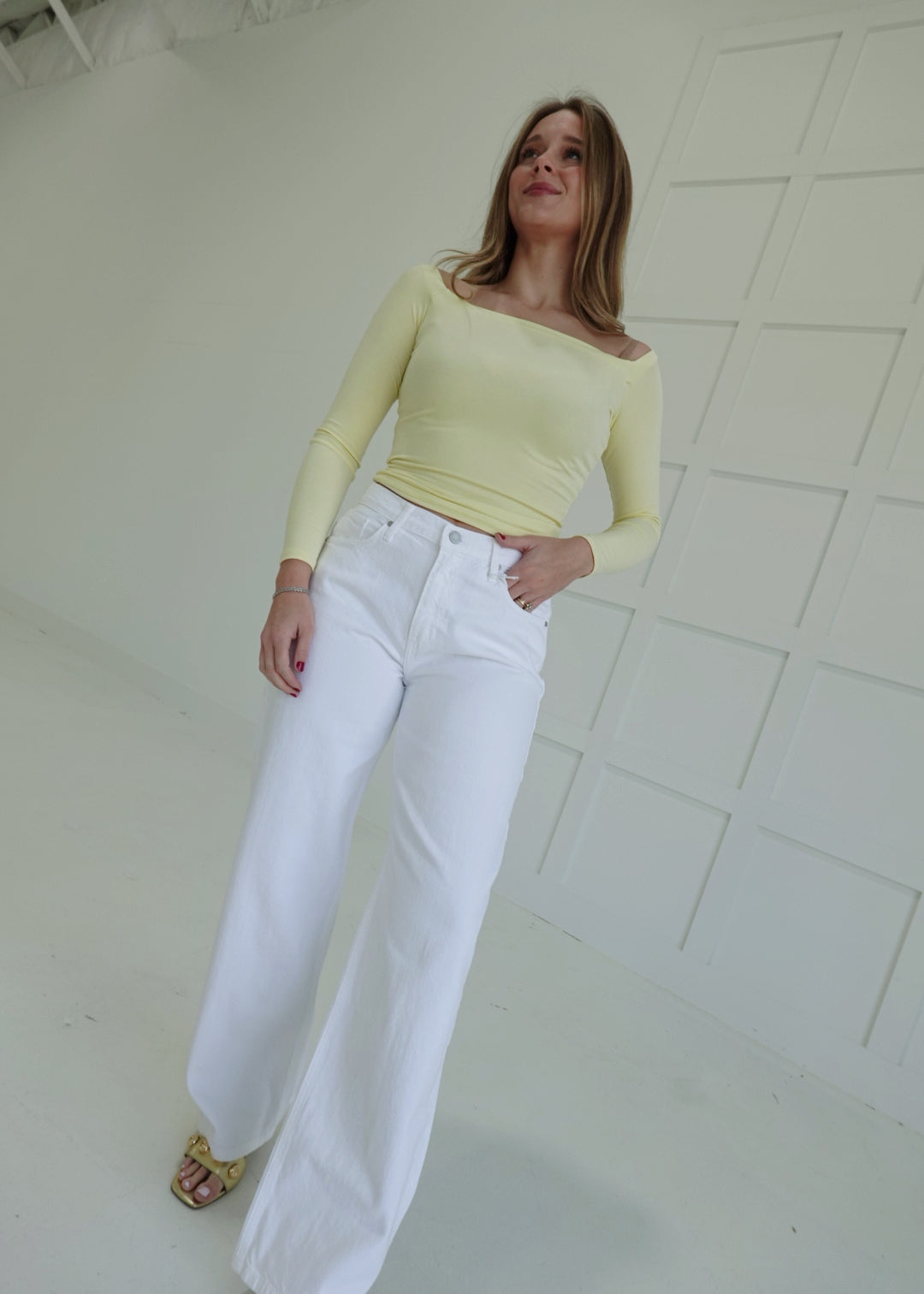 On Holiday Straight Jean