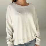 Cooling Down Lightweight Sweater - Cream