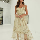 Rehearsed Moment Midi Dress