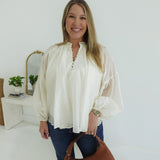 The Barterer Top - Off White