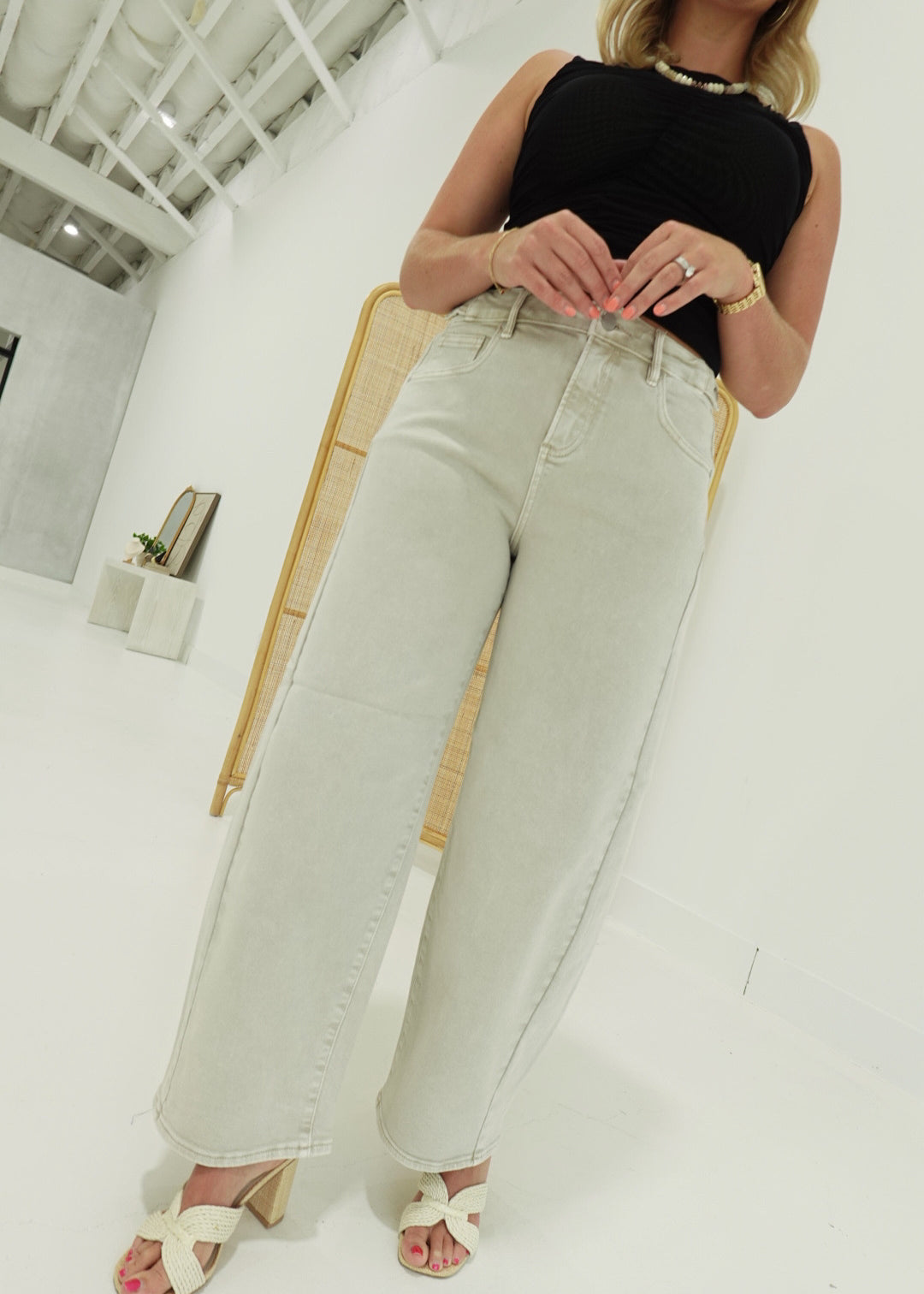 Never Gone Barrel Jeans