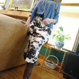 Hyde Midi Skirt - Brown