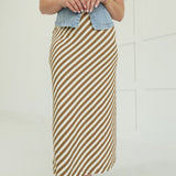 La Mer Cannes Striped Skirt