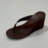 New Age Wedge - Suede Coffee