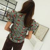 Frankie Feathered Top
