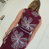 Titus Mini Dress - Wine