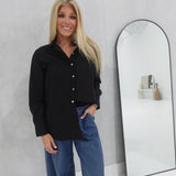Janz Loose Fit Shirt - Black